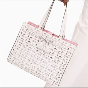 Kate Spade Hayes Perforated Handbag